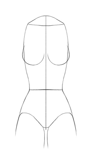 Figura femenina torso 4