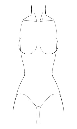 Figura femenina torso 5