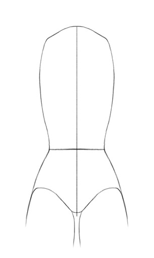 Figura femenina torso 1